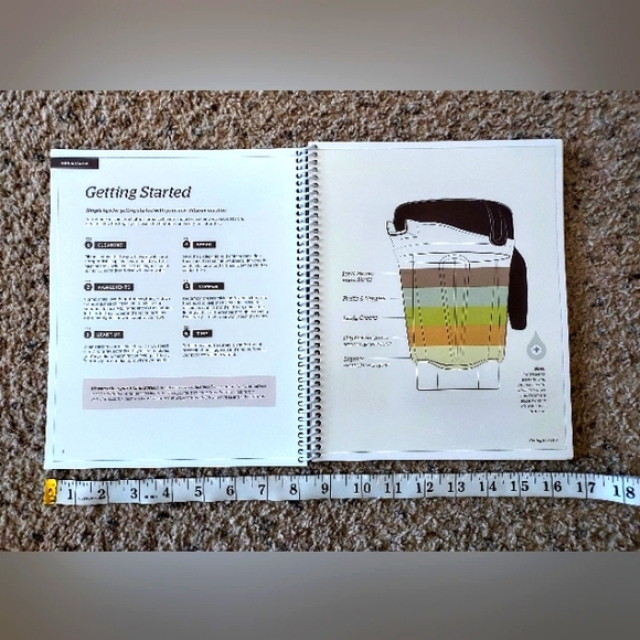 Vitamix C- Series Getting Started Plus Blender Recipes Spiral Cookbook 2014 - Picture 3 of 3